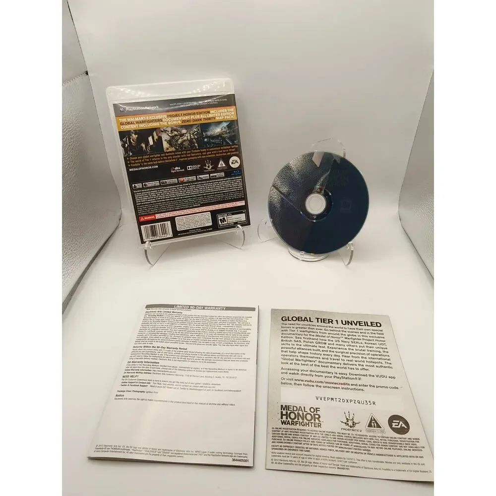 Medal of Honor Warfighter Project Honor PS3 CIB